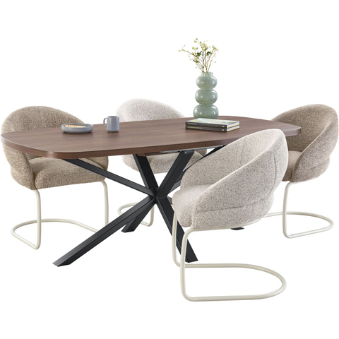 Uitschuiftafel Caltana Deens Ovaal