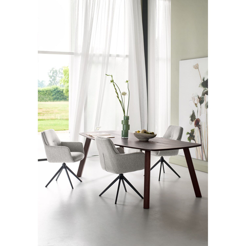 INHOUSE Eettafel Tabiro Mystic Brown