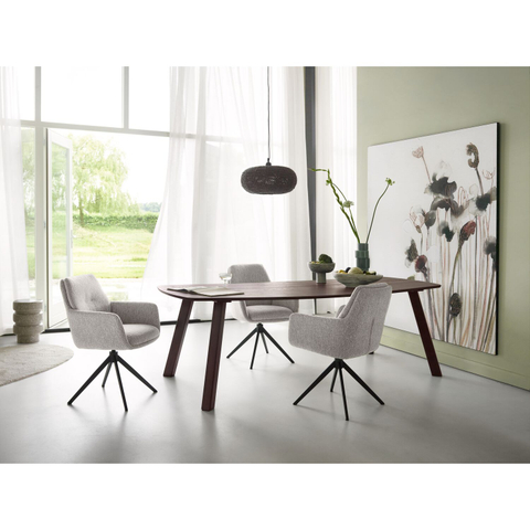 INHOUSE Eettafel Tabiro Mystic Brown