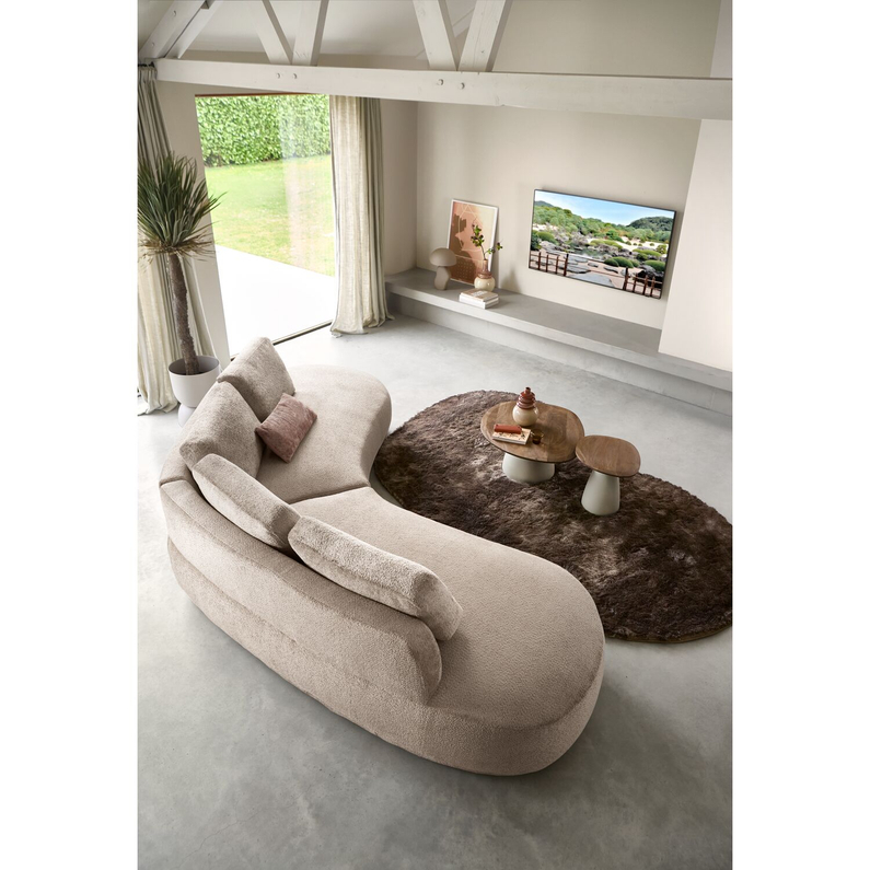 INHOUSE Hoekbank Camira Taupe