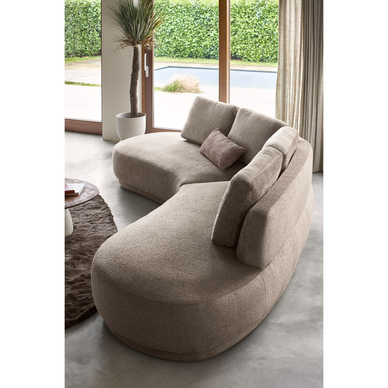INHOUSE Hoekbank Camira Taupe
