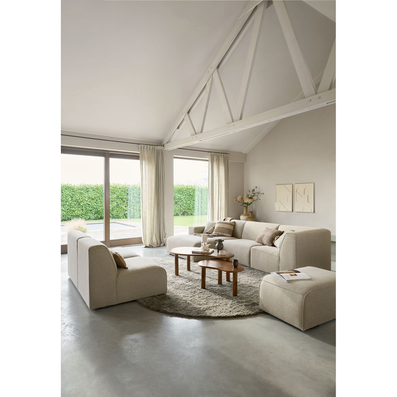 INHOUSE Salontafel Nubira Naturel Set/2