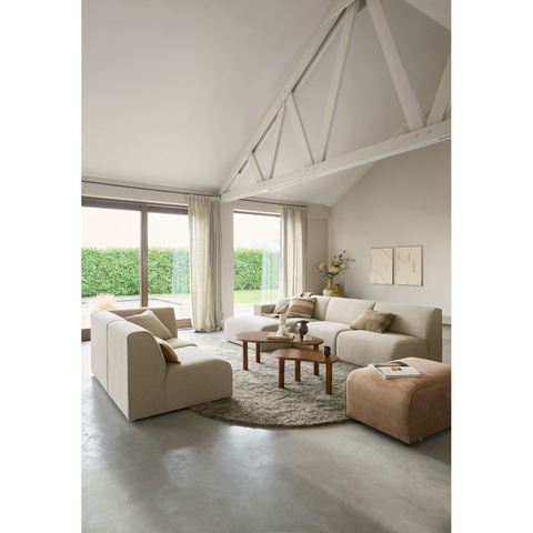 INHOUSE Salontafel Nubira Naturel Set/2