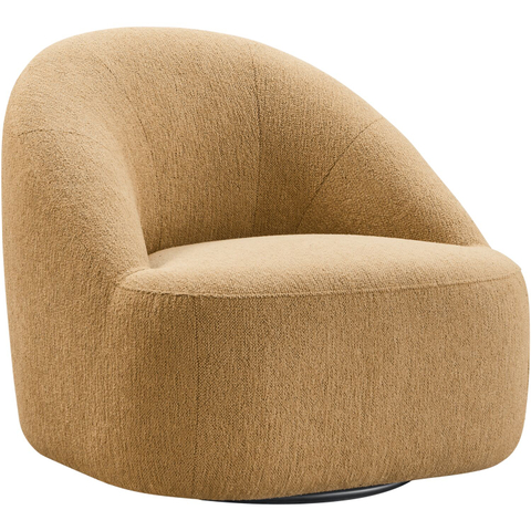 INHOUSE Draaifauteuil Felira Camel