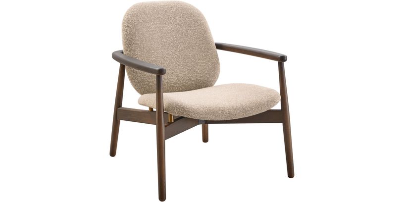 INHOUSE Fauteuil Fantiro Shitake