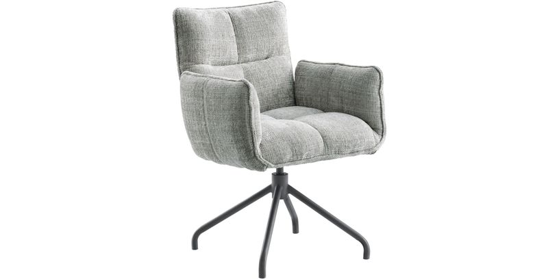 INHOUSE Armstoel Novira Grijs