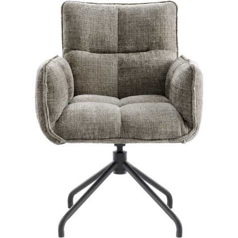 INHOUSE Armstoel Novira Donkergrijs