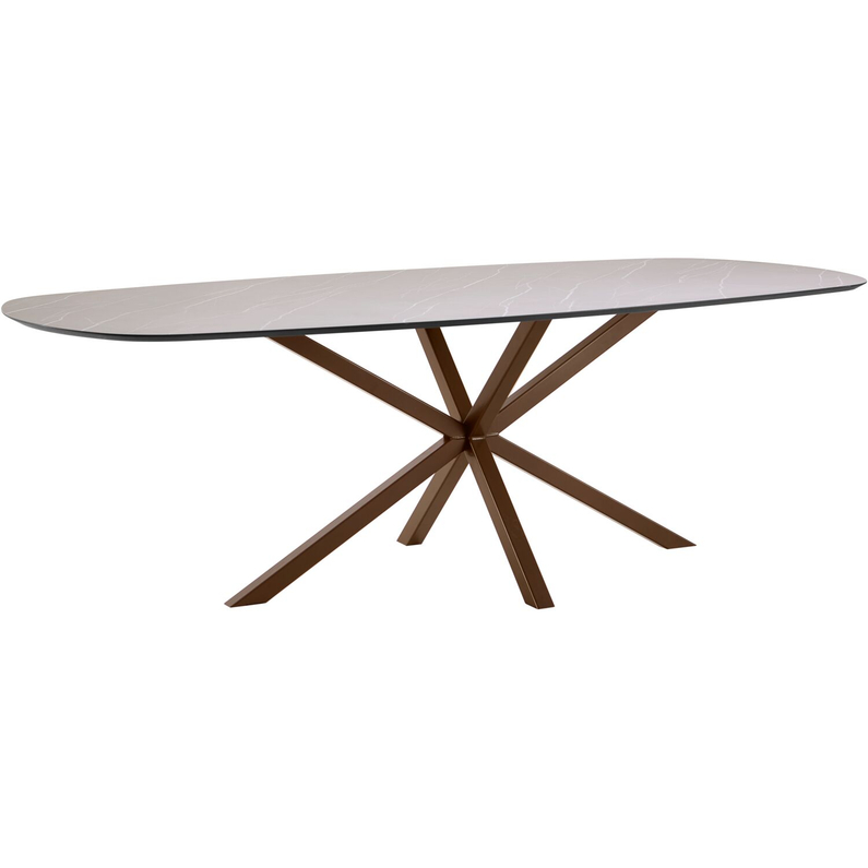 INHOUSE Eettafel Solida Deens Ovaal