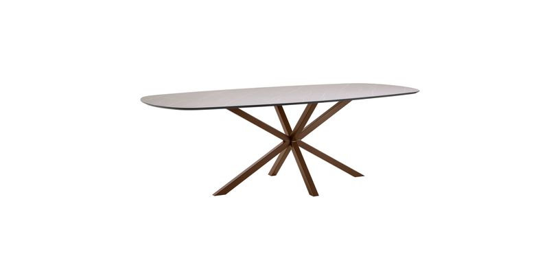 INHOUSE Eettafel Solida Deens Ovaal
