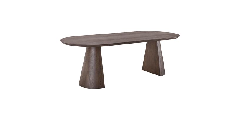 INHOUSE Eettafel Taranto Plat Ovaal