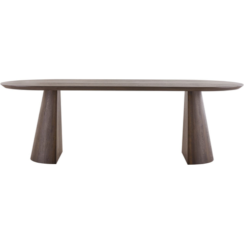 INHOUSE Eettafel Taranto Plat Ovaal