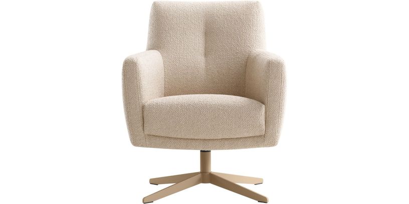 INHOUSE Draaifauteuil Merendy Naturel