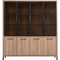 Vitrinekast Selina Brown Cuneo Oak