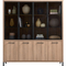 Vitrinekast Selina Brown Cuneo Oak