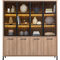 Vitrinekast Selina Brown Cuneo Oak