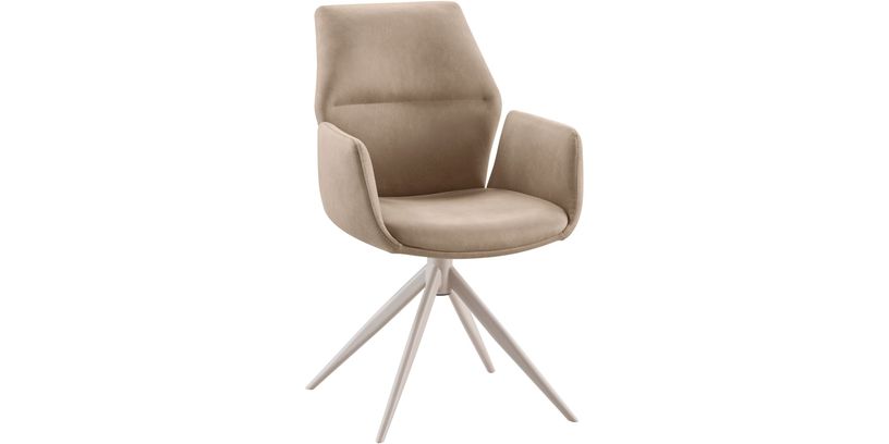 Armstoel Faido Taupe