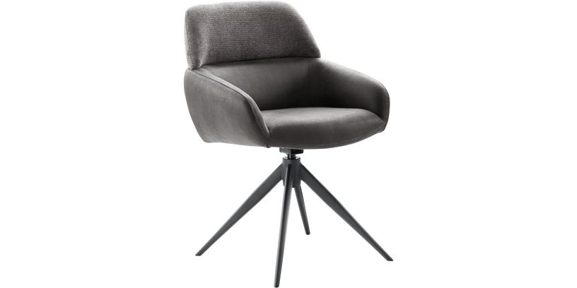 Armstoel Veda Antraciet