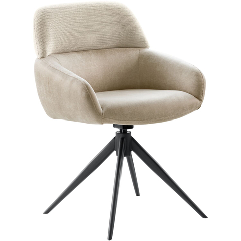 Armstoel Veda Toffee/Beige