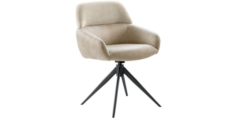 Armstoel Veda Toffee/Beige