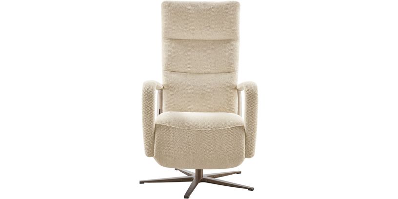 Relaxfauteuil Seduto Hoog Naturel/Clay
