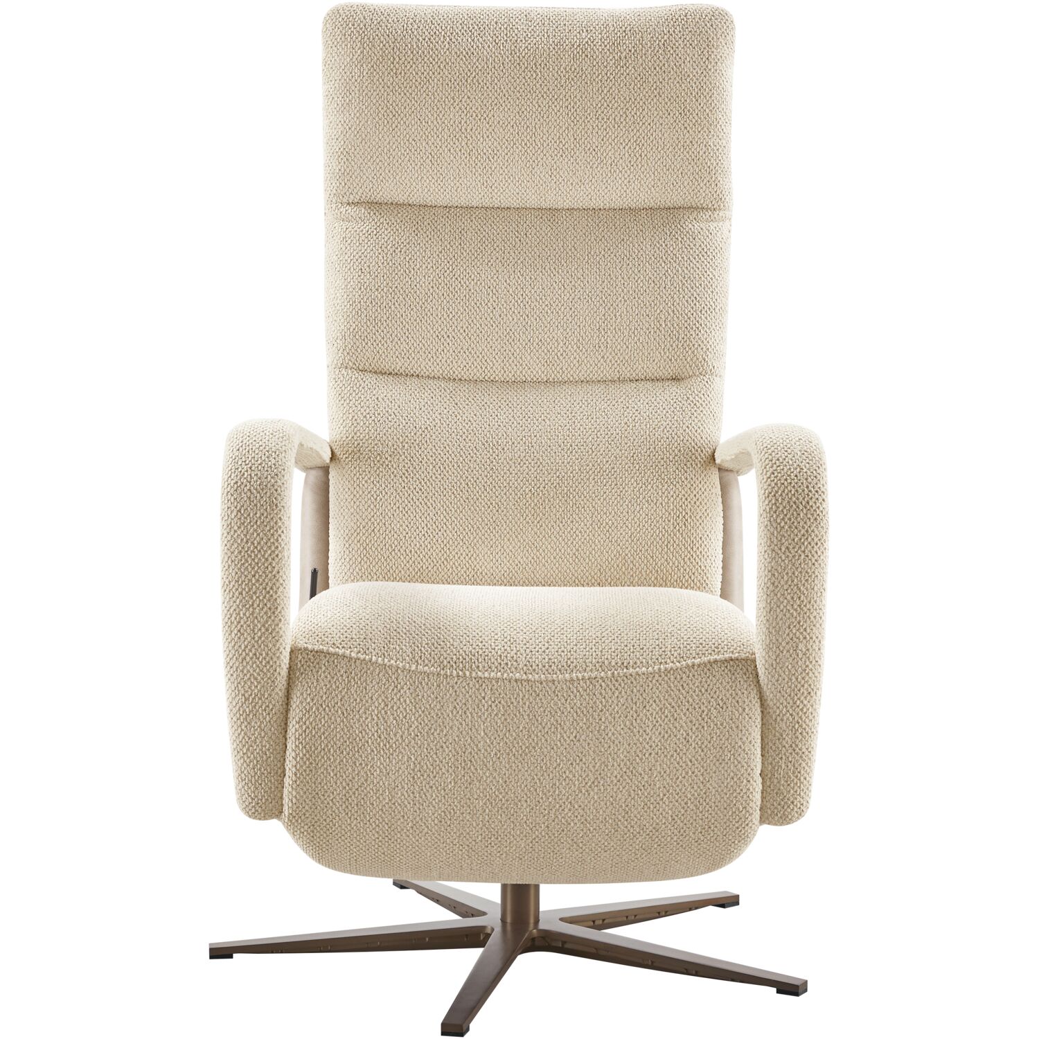 Relaxfauteuil Seduto Hoog Naturel/Clay