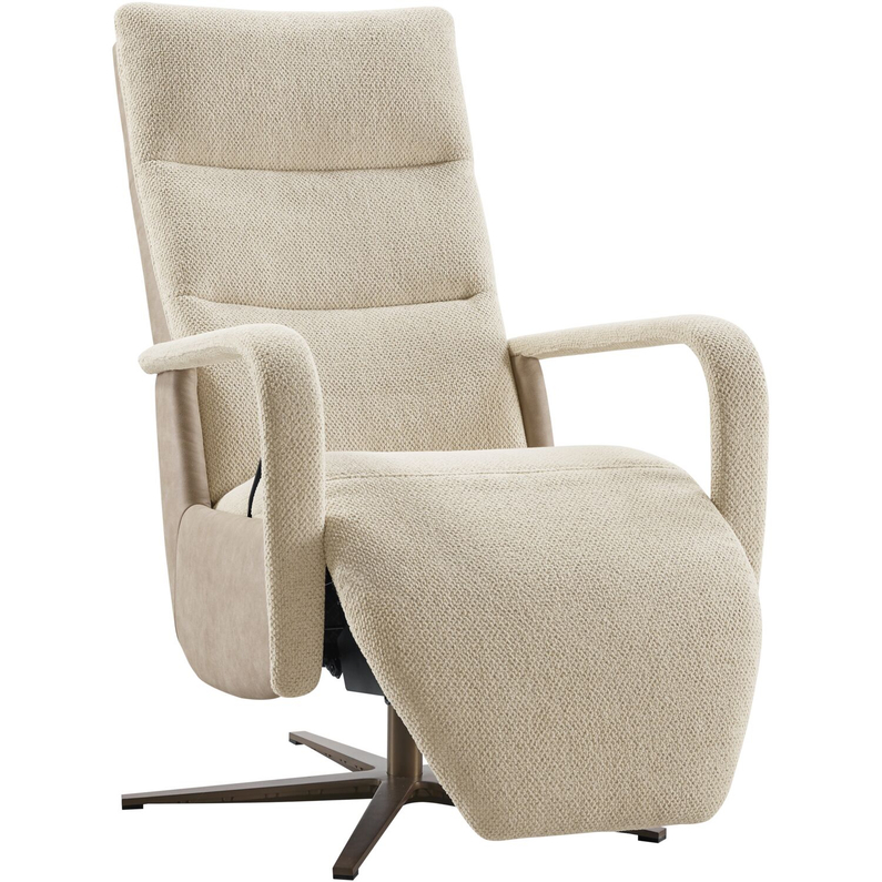 Relaxfauteuil Seduto Hoog Naturel/Clay