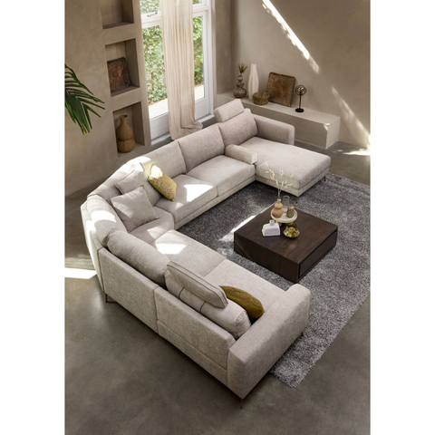 Hoekbank Linoza Naturel