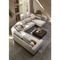 Hoekbank Linoza Naturel