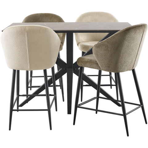 INHOUSE Barkruk Alfita Taupe