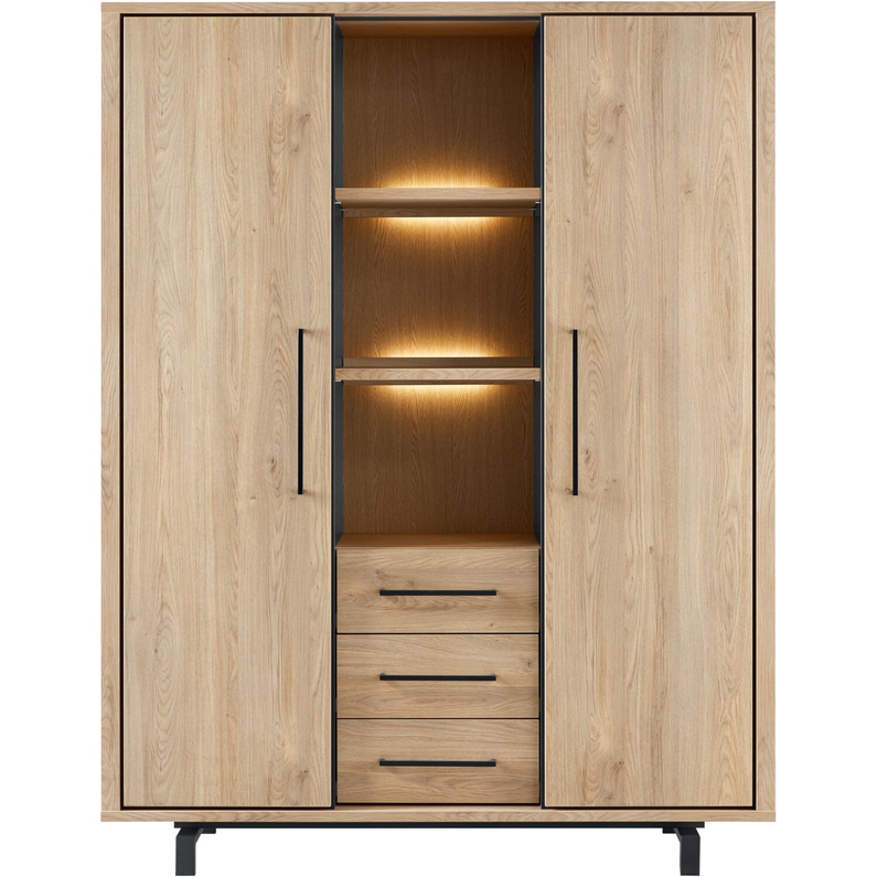 INHOUSE Bergkast Wesara 2-Deurs