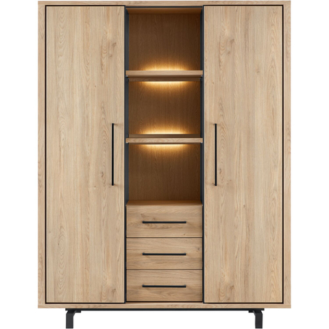 INHOUSE Bergkast Wesara 2-Deurs