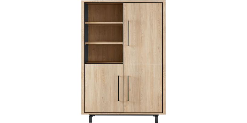 INHOUSE Bergkast Wesara 3-Deurs