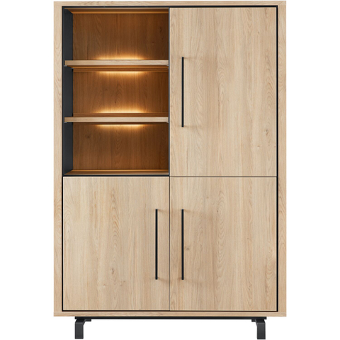 INHOUSE Bergkast Wesara 3-Deurs