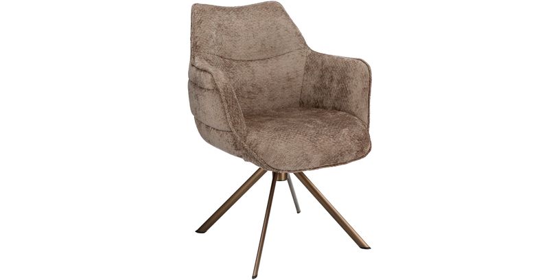 INHOUSE Armstoel Miosa Taupe