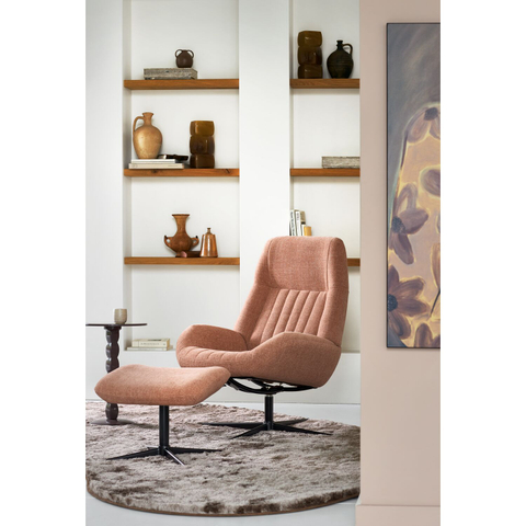 INHOUSE Fauteuil Tirona Brique