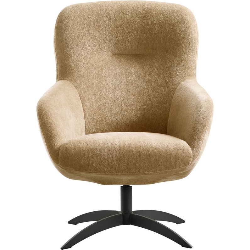 INHOUSE Draaifauteuil Morias Camel