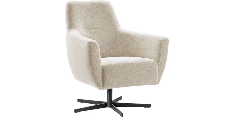 INHOUSE Draaifauteuil Terias Linen