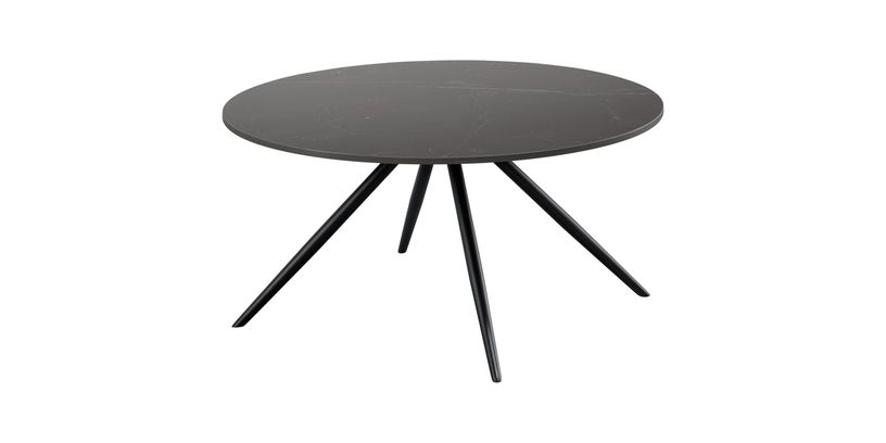 Salontafel Cercio Ø80 Black
