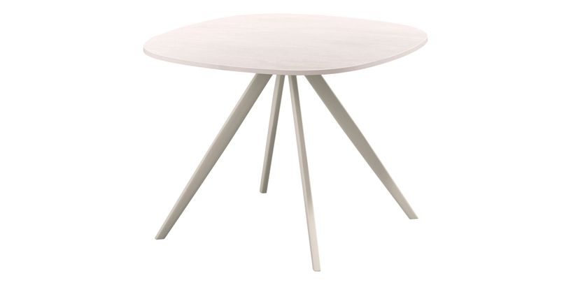 Bijzettafel Fitura 60 White Grey