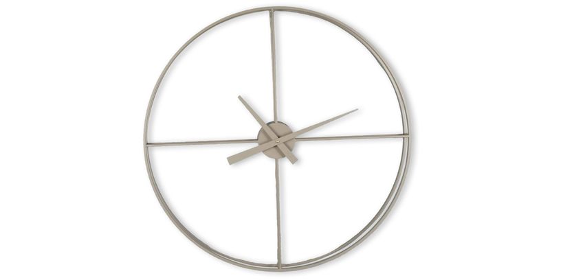 Klok Nimar 61 Ø80 Taupe