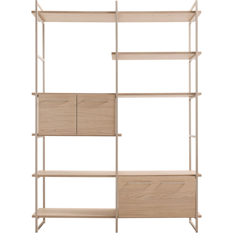 Wandopstelilng Sistema 5 Misty Oak