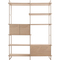 Wandopstelilng Sistema 5 Misty Oak