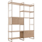Wandopstelilng Sistema 5 Misty Oak