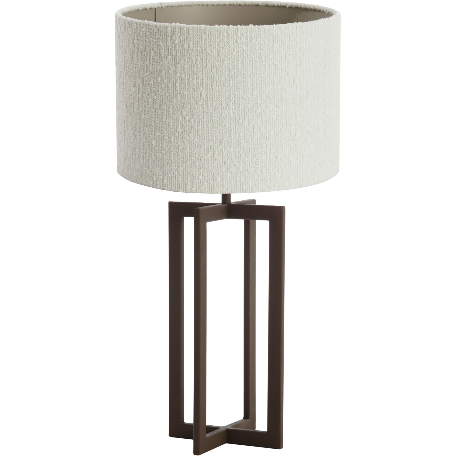 Tafellamp Arvore Bruin/Wit