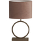 Tafellamp Alviano Bruin