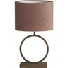 Tafellamp Alviano Bruin