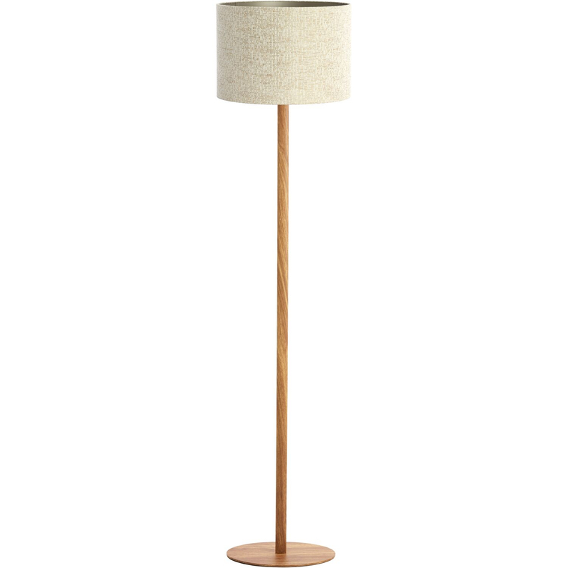 Vloerlamp Boreray Ø40 Naturel