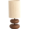 Tafellamp Luso Bruin/Crème