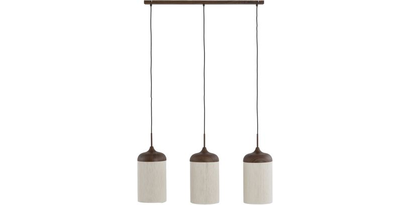 Hanglamp Skye Bruin/Crème