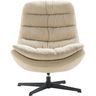 Draaifauteuil Baray Taupe